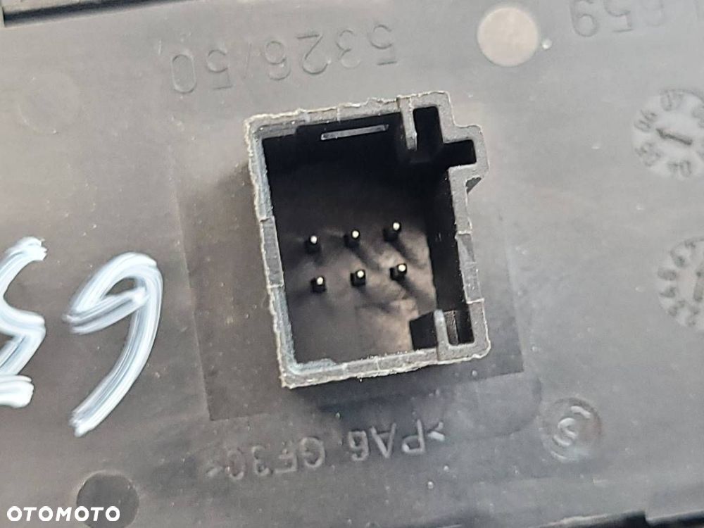 PRZEŁĄCZNIK PANEL SZYB 96547100 CITROEN C4 PICASSO 2006 EUROPA - 7