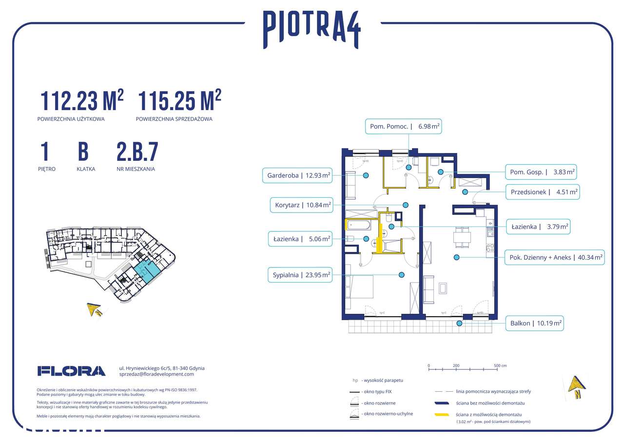 2-pokojowe mieszkanie 112m2 + balkon Bez Prowizji - Pełny obrazek: 2/11