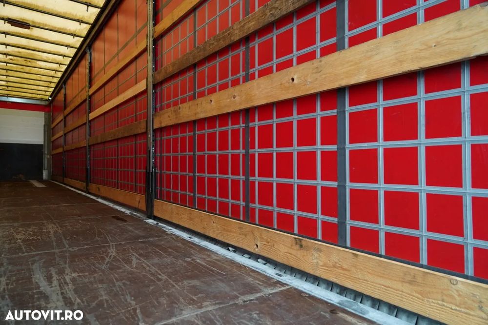 Schmitz Cargobull / SEMIREMORCĂ CU PRELATĂ (CURTAINSIDER) / STANDARD / CUTIE PENTRU PALETI / PRELATĂ RANFORSATĂ / - 19