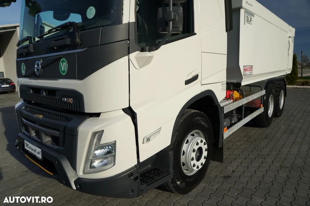 Volvo FMX 550 / 6x4 / BASCULATOR / BASCULANTĂ / HARDOX / HAYON HIDRAULIC / EURO 6 / - 15