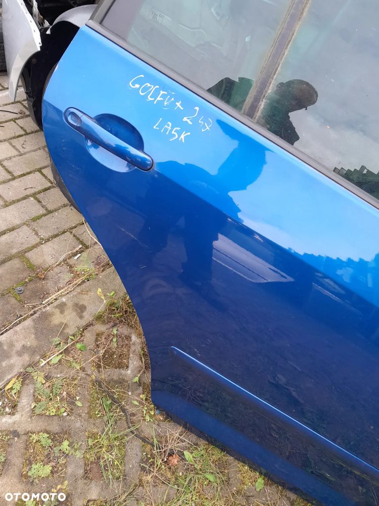 VW GOLF + PLUS DRZWI PRAWE TYLNE PRAWY TYŁ KOLOR: LA5K - 3