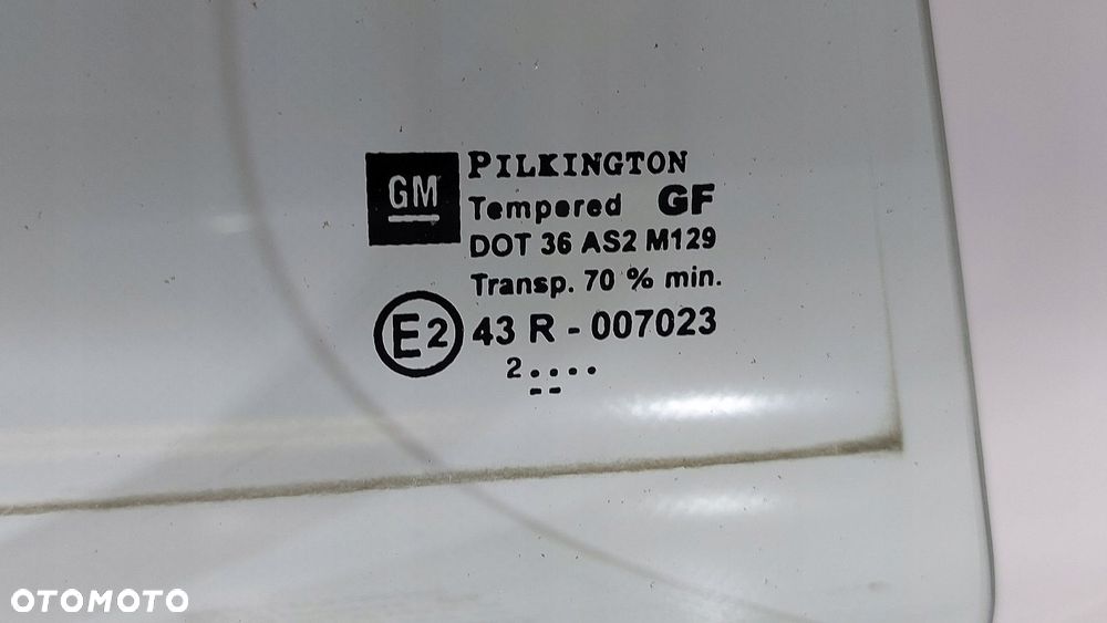 szyba karoseryjna tył prawa opel vectra c 43r-007023 - 3