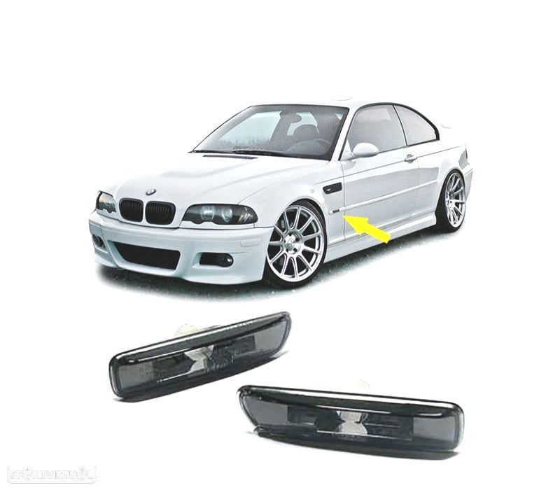 PISCAS LATERAIS BMW E46 98-01 ESCURECIDOS - 4