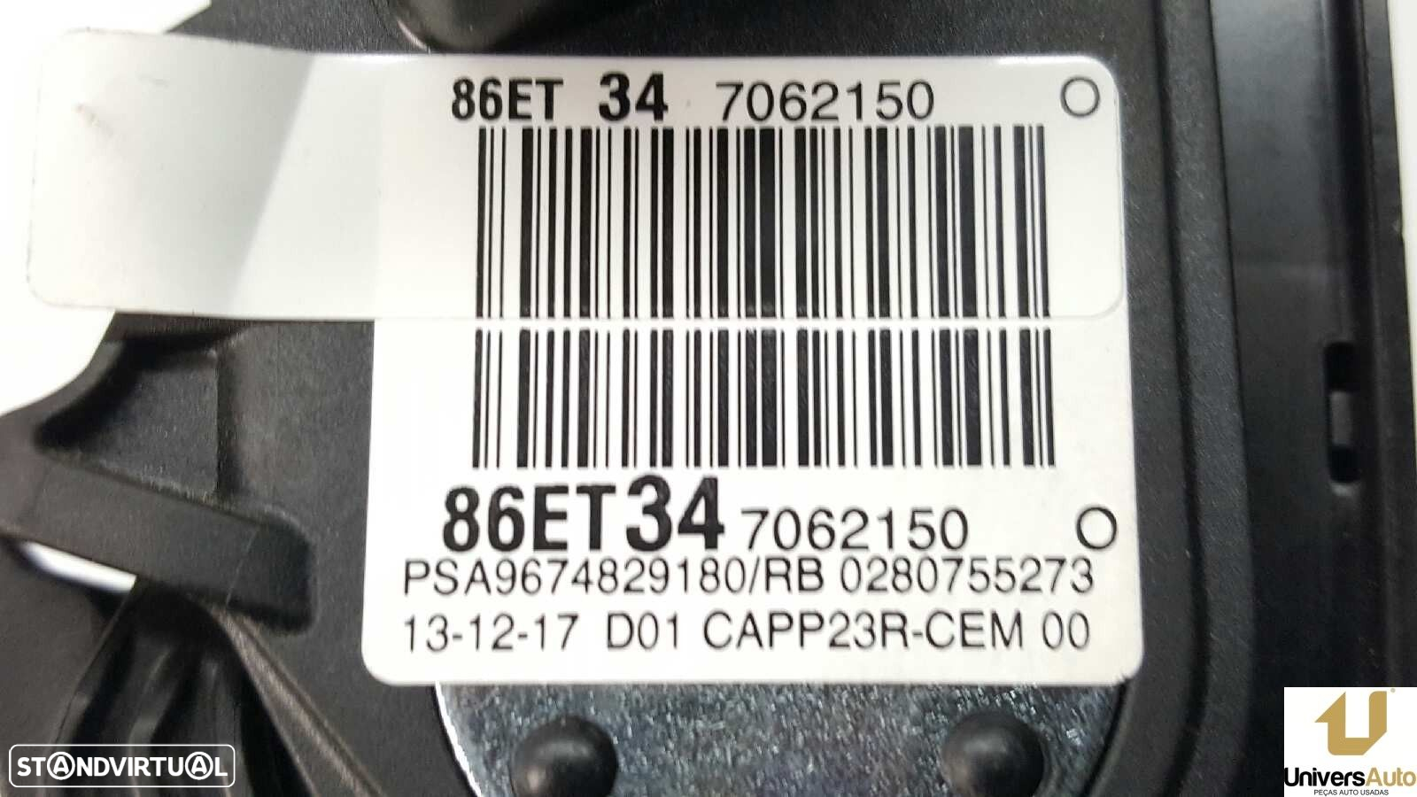 POTENCIÓMETRO PEDAL ACELERADOR PEUGEOT 308 SW BUSINESS-LINE - 3
