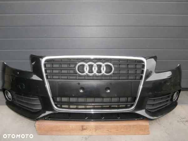 ZDERZAK PRZEDNI AUDI A4 B8 PRZEDLIFT 08-11 XENON BEZ PDC CZARNY