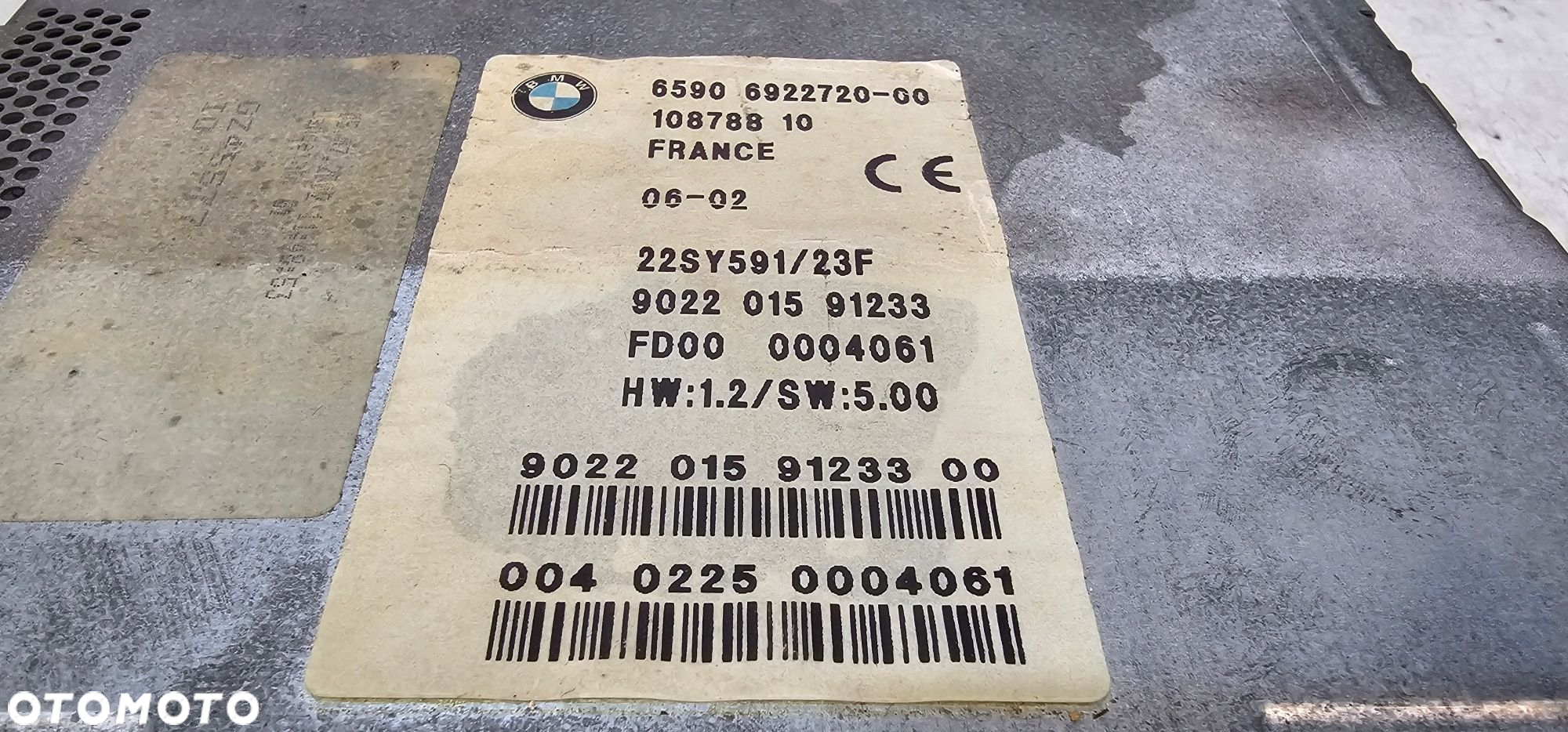 Bmw E38 E39 E46 X5 E53 Moduł Czytnik Płyt Nawigacji Mk3 Navi Cd Gps 6922720 - 11