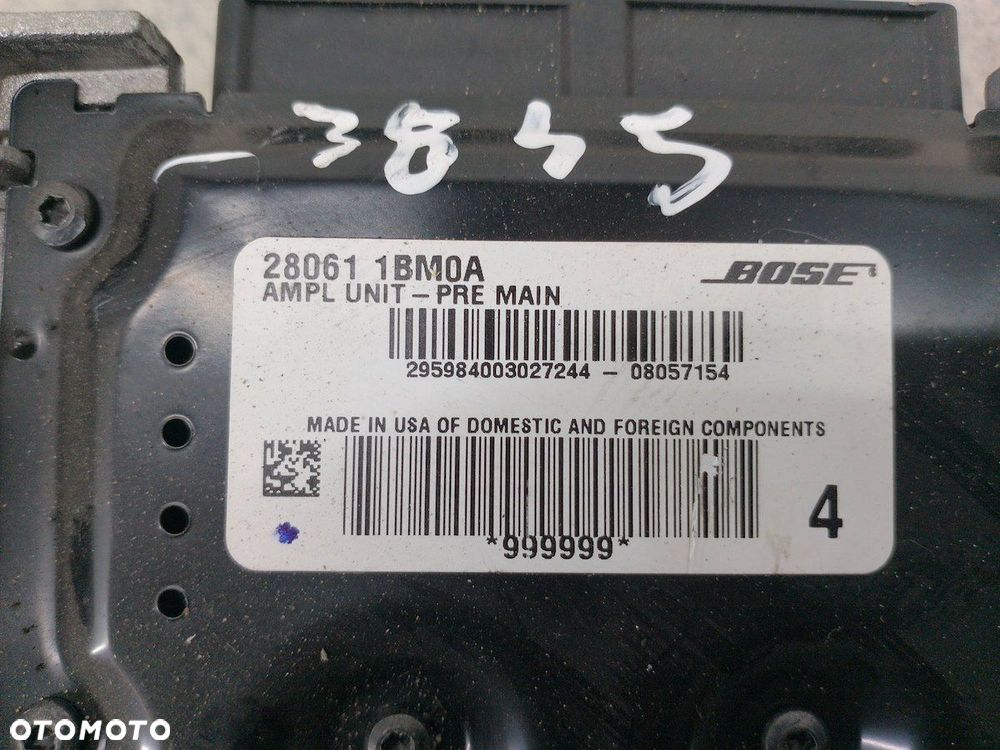 WZMACNIACZ RADIA INFINITI EX37 280611BM0A - 2