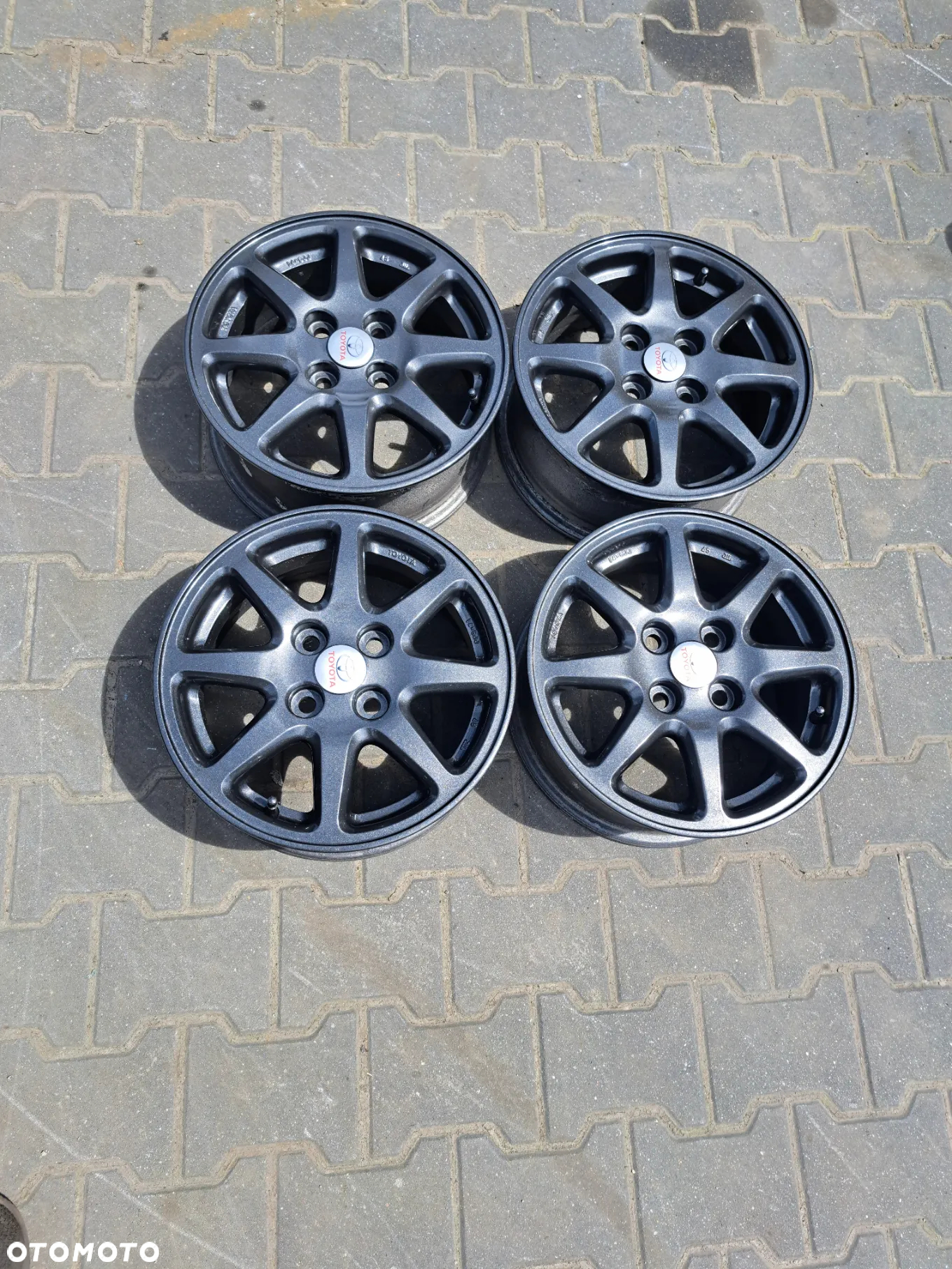 Alufelgi Toyota Aygo Yaris 14 cali 4x100 Peugeot 108 Citroen C1 - 6
