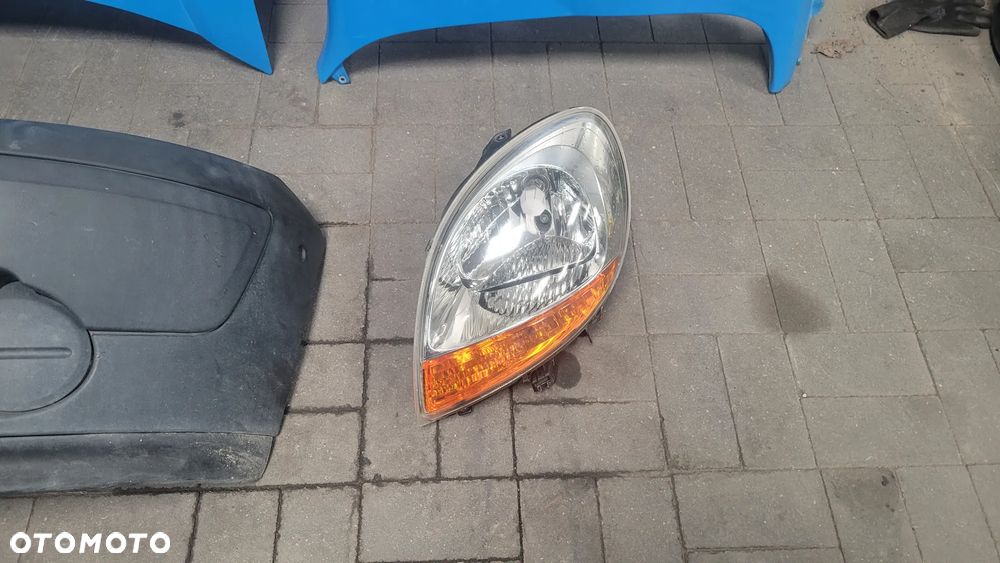 Renault Kangoo I lift 04r 1.5 DCI Maska blotniki lampy zderzak zestaw - 6