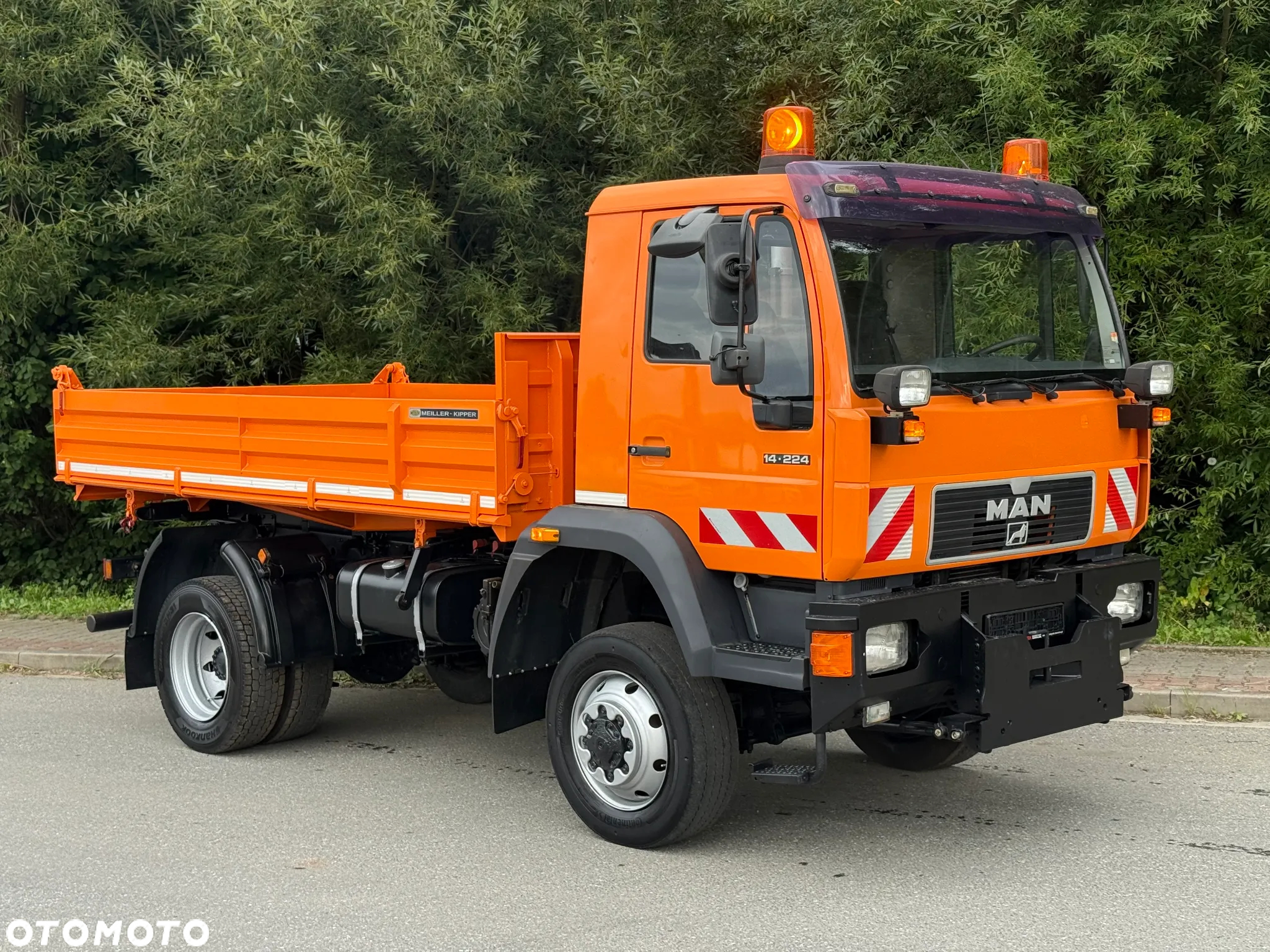 MAN * MAN 14-220 * Kiper Wywrotka Meiller * 4x4 * Zimowe Utrzymanie * Unimog * - 3