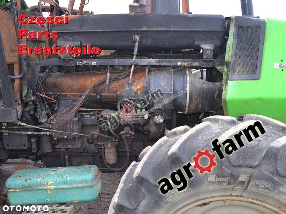 Deutz DX 6.10 części, skrzynia biegów, silnik, oś - 4