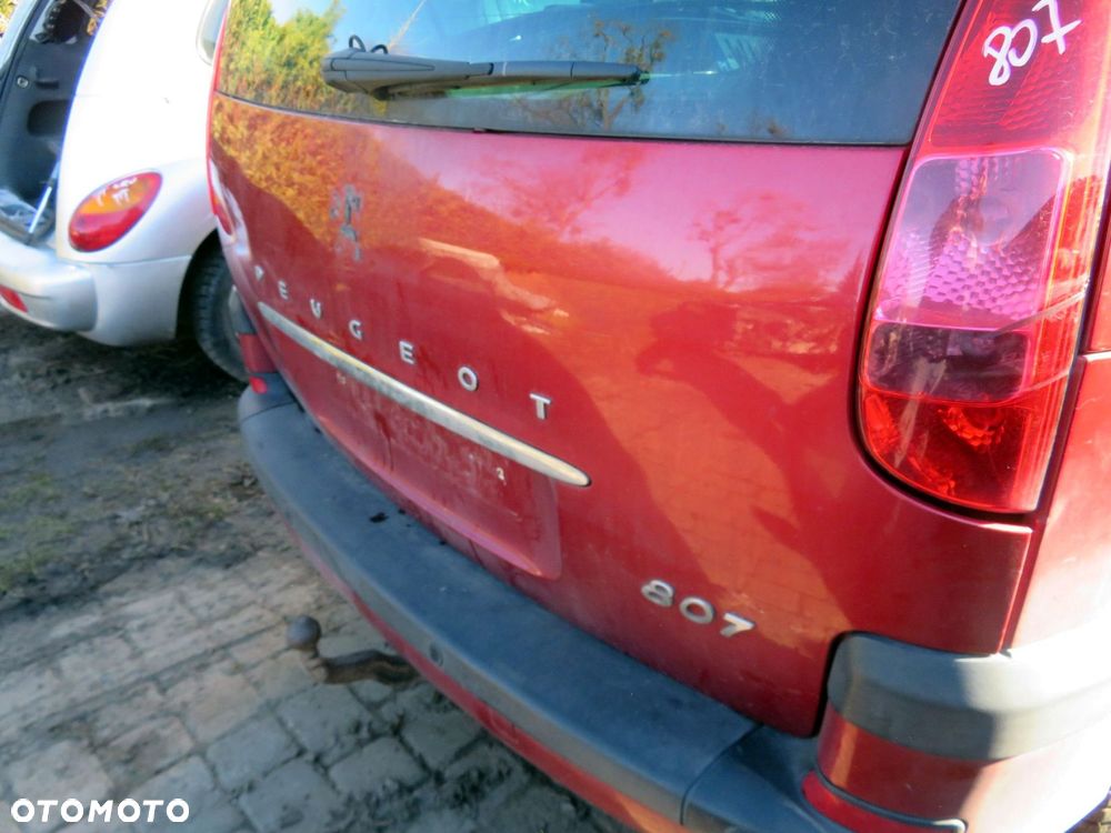 KLAPA BAGAŻNIKA TYLNA 807  KKQD  CZERWONY PROFOND PEUGEOT 2002-2014 - 6