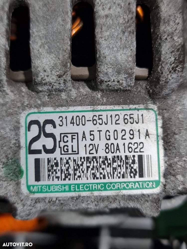 Alternator Suzuki Grand Vitara 1.6 Benzina 2006 - 2012 106CP 1586CC M16A Euro5 (1334) ... - 4