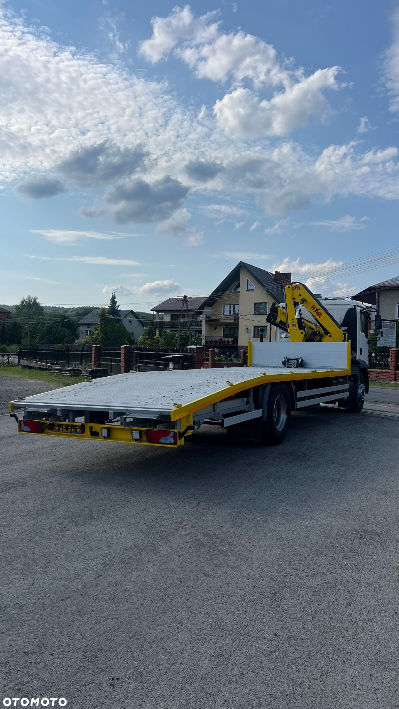 MAN TGM 18.290 Specjalny Nowy Najazd + Nowy żuraw HDS HYVA HB90 Radio TGS TGX Atego Axor Antos Volvo Scania - 7