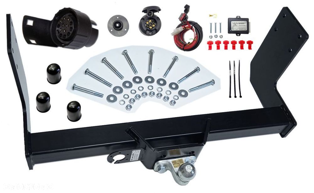 VW VOLKSWAGEN CRAFTER1I 2006-16 MERCEDES SPRINTER 2 II hak holowniczy +MODUŁ7PIN/13P