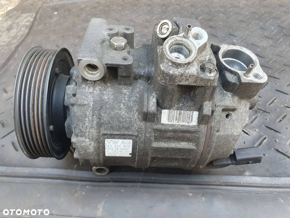 SPRĘŻARKA KLIMATYZACJI KOMPRESOR SKODA OCTAVIA II 1K0820803F - 2