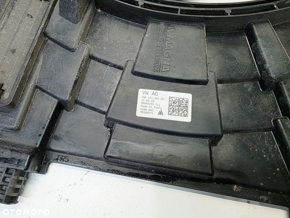 WENTYLATOR + OBUDOWA AUDI VOLKSWAGEN SEAT SKODA 5Q0121203DQ - 6