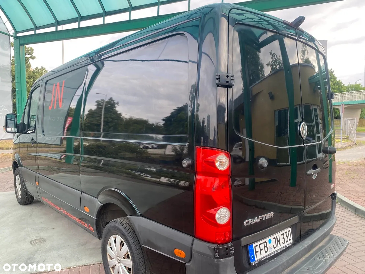Volkswagen Crafter 2.0 Tdi 160KM Sredniak 3,3m Klima Czarny 2015/2016 Super Stan - 6