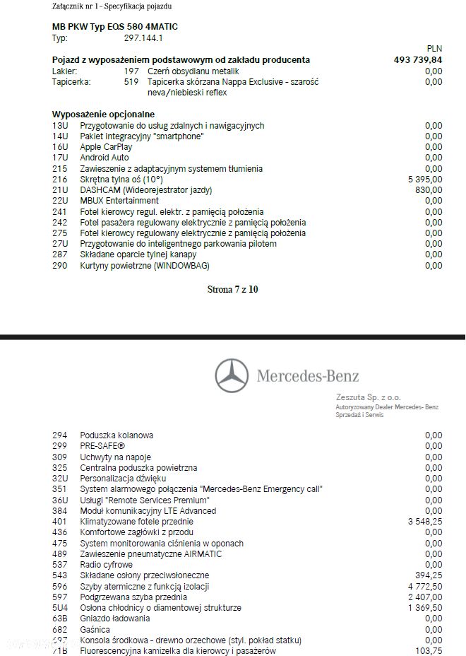 Mercedes-Benz EQS 580 107.8kWh 4-Matic Edition 1 - 11