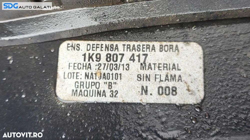 Bara Spoiler Spate Volkswagen Golf 6 Break Combi 2008 - 2013 Cod 1K9807417 [LC3398] - 6