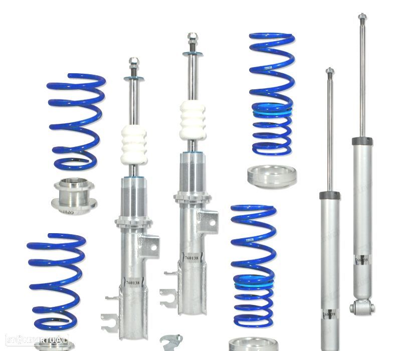 KIT SUSPENSÃO REGULÁVEL BLUE LINE OPEL ADAM 13- - 1