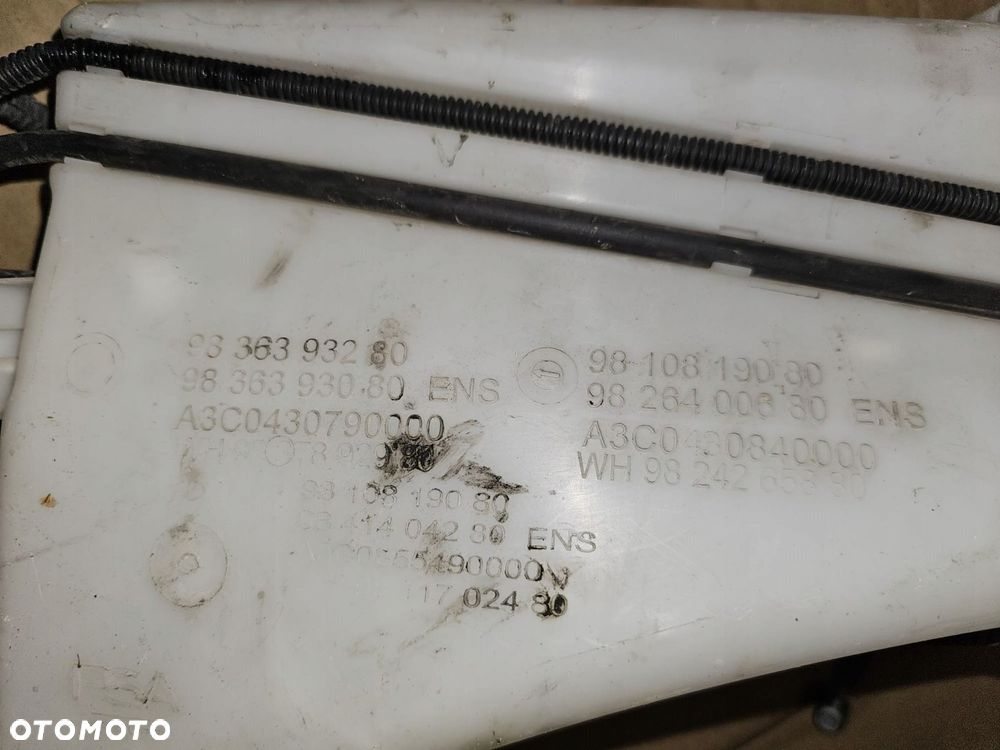 zbiornik spryskiwaczy pompka peugeot 5008 ii 3008 ii 9836393280 - 4