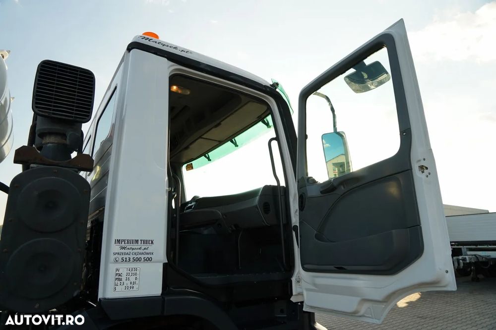 Mercedes-Benz ACTROS 3246 / BETONIERĂ SCHWING STETTER / 8X4 / EPS + AMBREIAJ / JANTE DIN ALIAJ / - 34