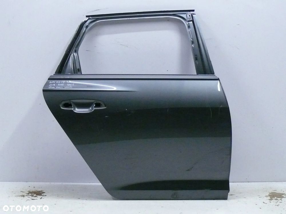 DRZWI TYLNE PRAWE AUDI A6 C8 2018 2025 GÓRNA RAMA 65 cm KOMBI - 1