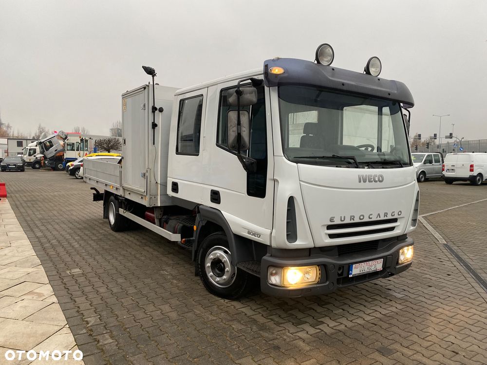 Iveco Eurocargo ML 80 E17 / DOKA / HDS  SKRZYNIA / BRYGADÓWKA / BDB STAN! - 8