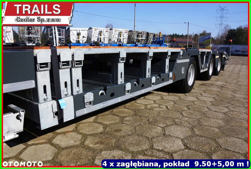 Inny Niskopodwoziowa ład. 43 T, rozciągana do 18,60 m, 4 x załębiana !!! - 26