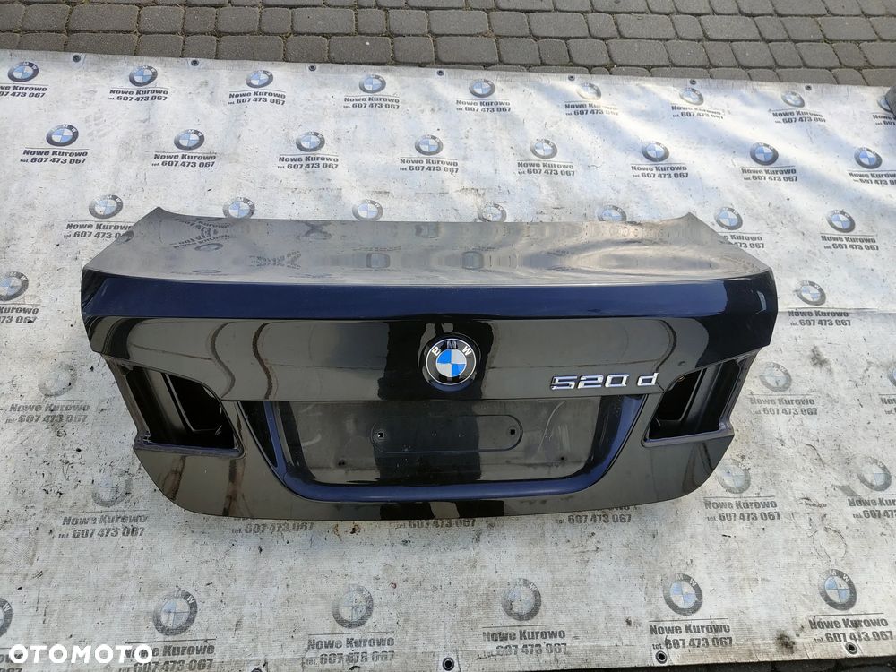 BMW F10 Klapa tylna Black Sapphire 475 - 1