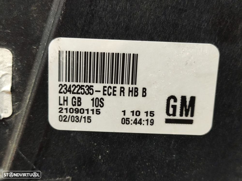 Farolim Farolins Traseiro Trás Led Original Opel Insignia A Facelift - 11