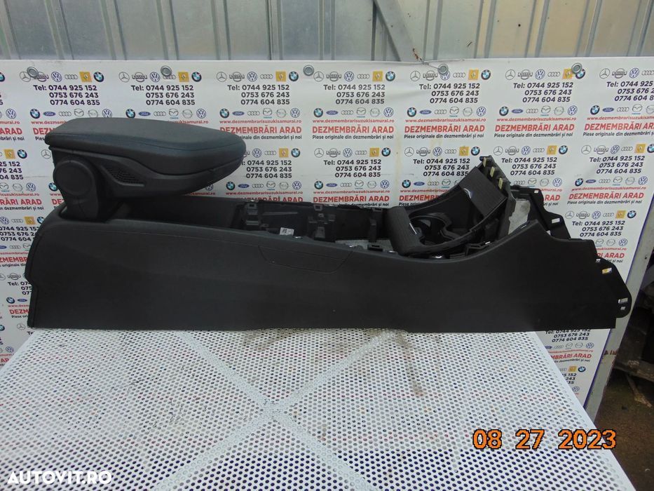 Cotiera BMW X1 F48 F49 cotiera centrala neagra bmw x1 f48 f49 - 3