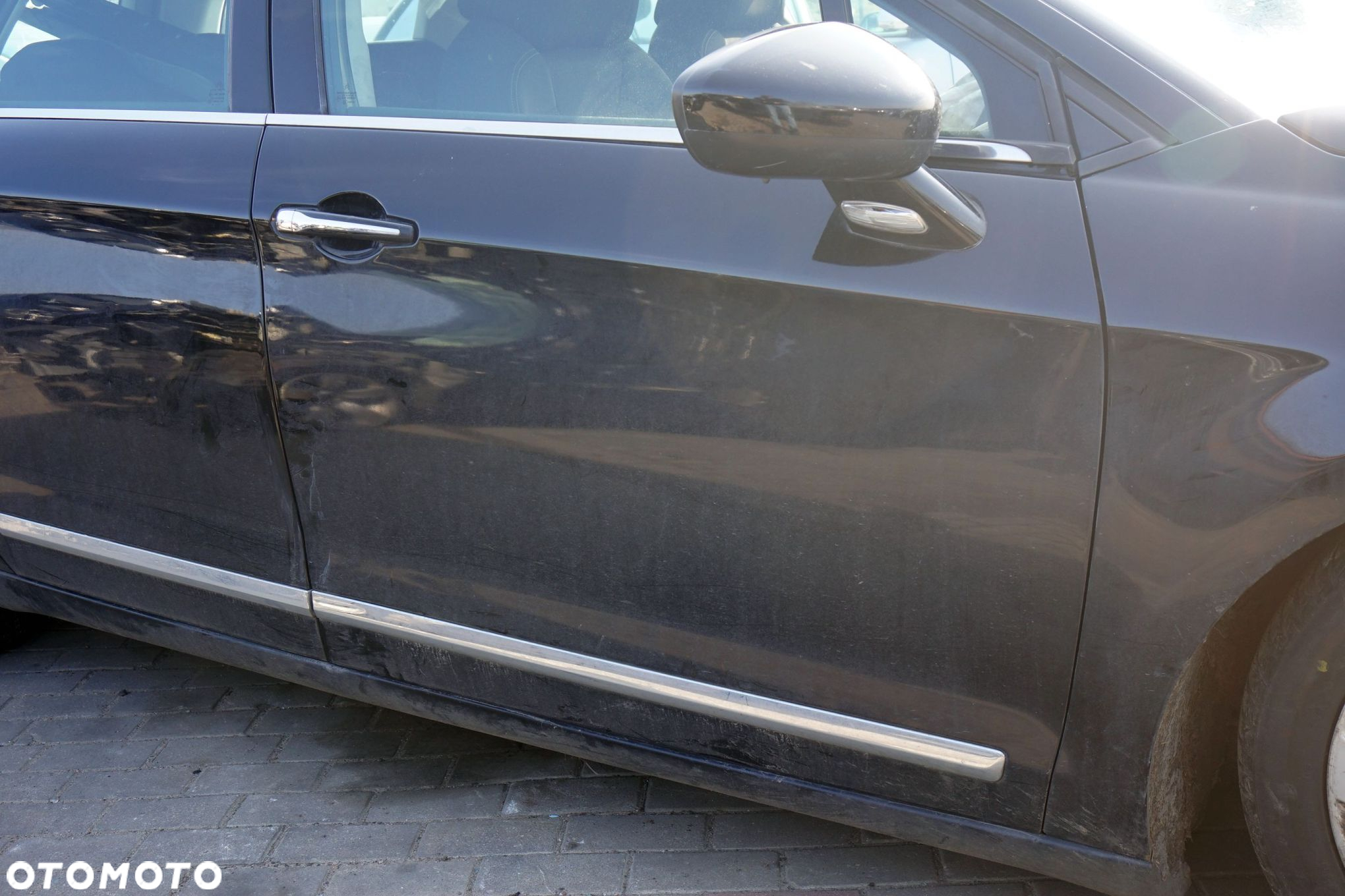 DRZWI PRZEDNIE PRAWE C5 III X7 KOMBI KTVD  CZARNY CITROEN 2008-2017 - 4