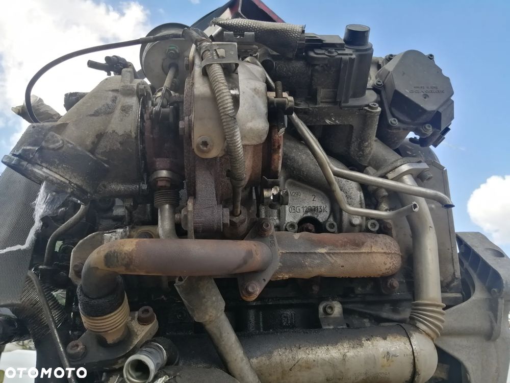 Audi Seat Skoda Volkswagen 2.0 TDi 140KM silnik kompletny kod BMM - 14