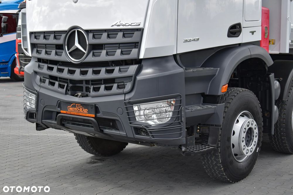 Mercedes-Benz AROCS 3243 / 8x4 / EURO 6 / WYWROTKA / MELLER KIPPER / HYDROBURTA / AUTOMAT / SERWISOWANY / SPROWADZONY - 9