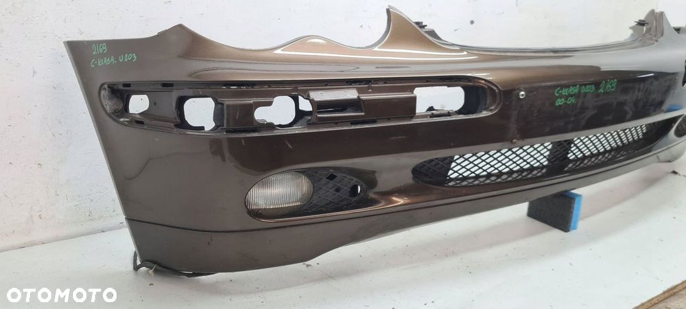 mercedes c klasa w203 00- 04 zderzak przód przedni - 2
