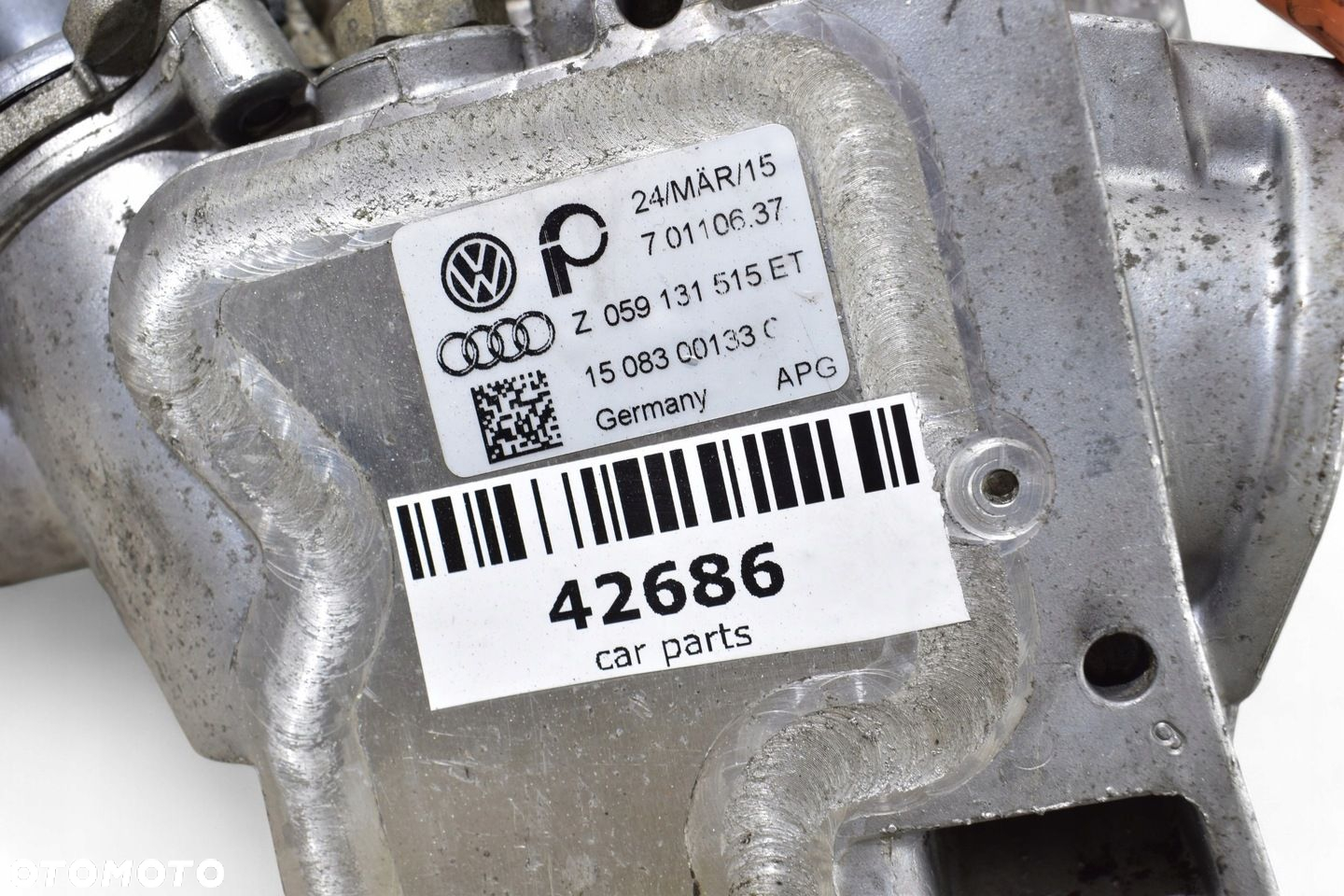 Chłodnica Spalin EGR AUDI A6 C6 Q7 4L VW PHAETON 2.7 3.0 TDI 059131515ET - 9