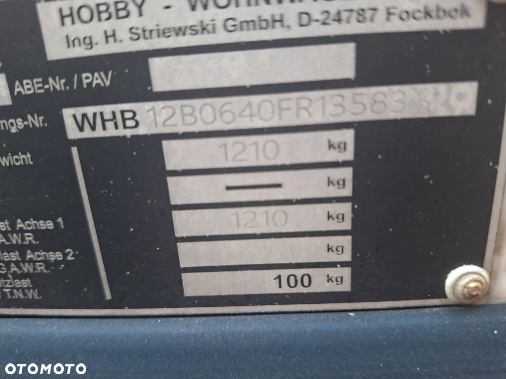 Hobby prestige 480 - 22