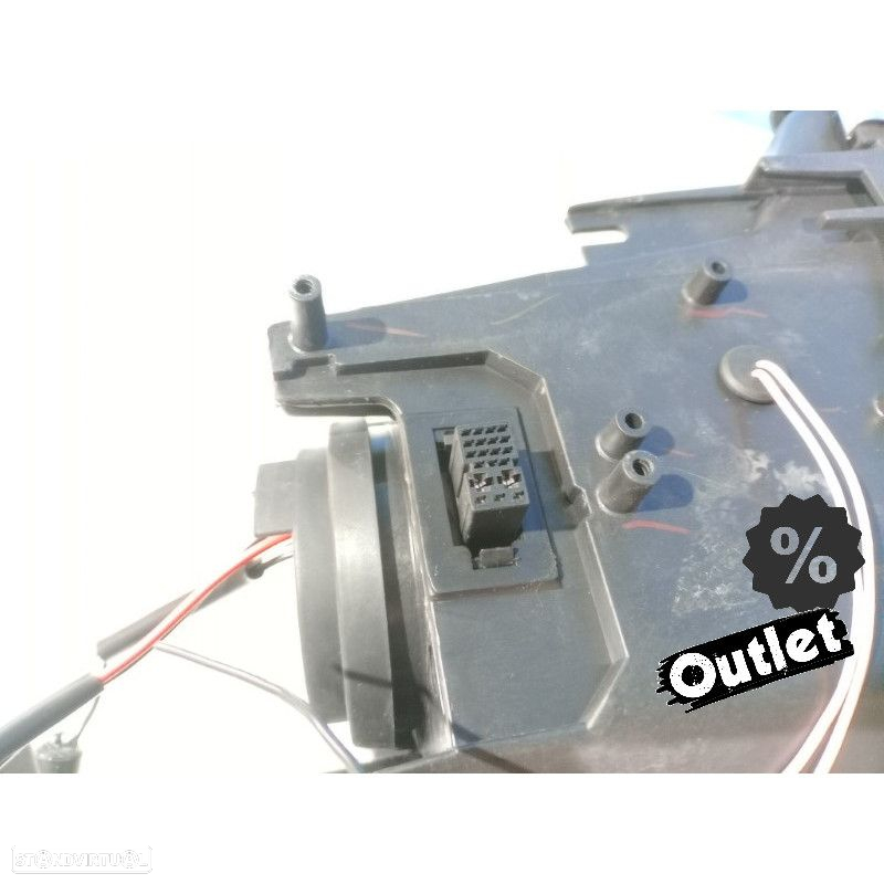 R144941C5 FAROL ESQ XENON BMW E46 2 PORTAS 03-06 OLHOS DE ANJO CCFL FUNDO PRETO - 4