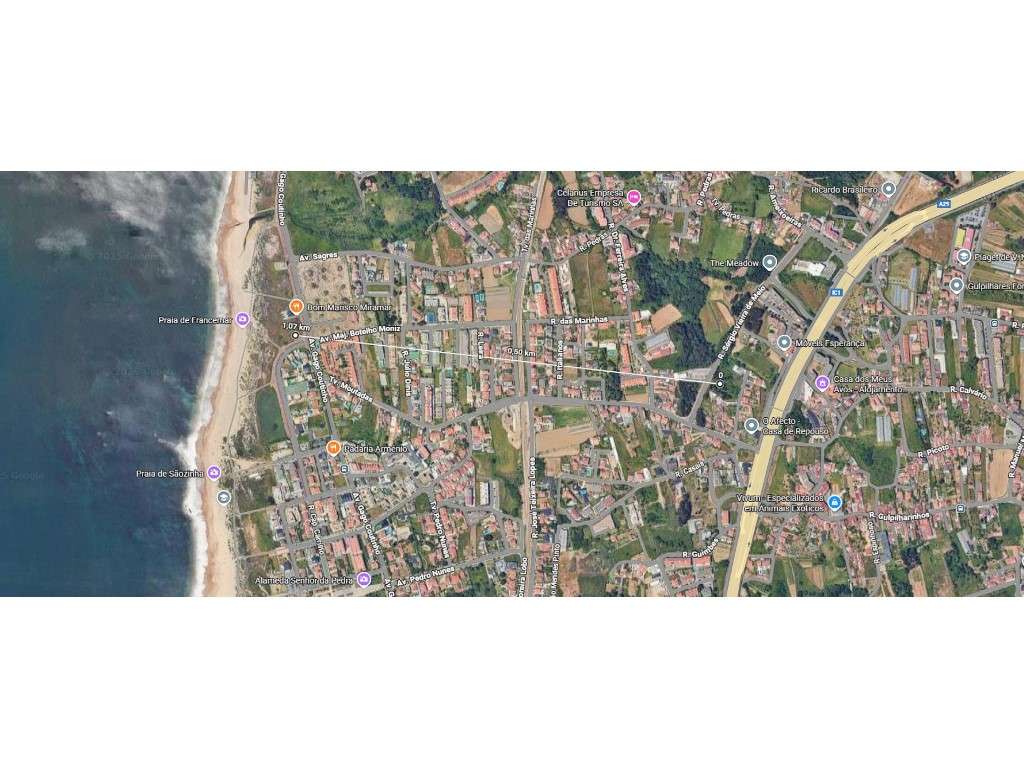 Terreno para construção em altura | Miramar, V.N.Gaia - Grande imagem: 2/5