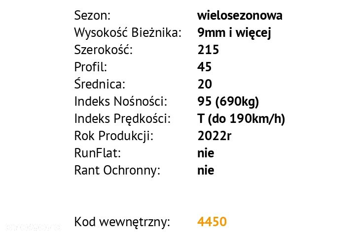 Goodyear Vector 4 - seasons gen 3 - 215/45 R20 - 3