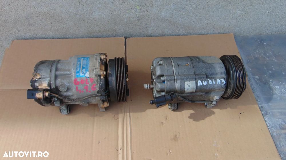 Compresor clima VW Golf 4/Audi A3/VW Bora 1.9 diesel an 2002-2006 cod 1J0820803k - 2
