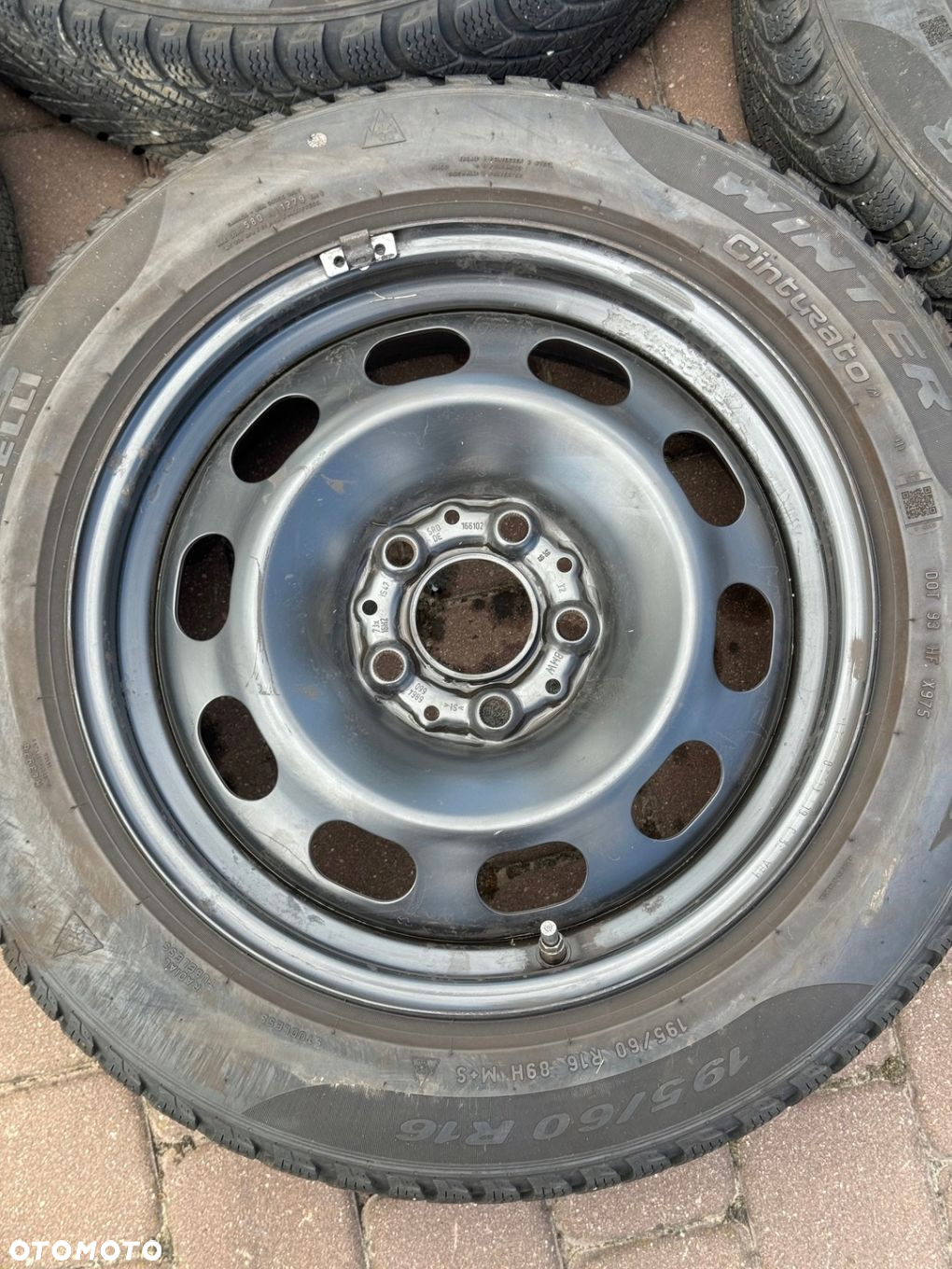 Orygin koła felgi stalowe BMW 2 F45 F46 5x112 16  czujniki TPMS opony Zima - 6
