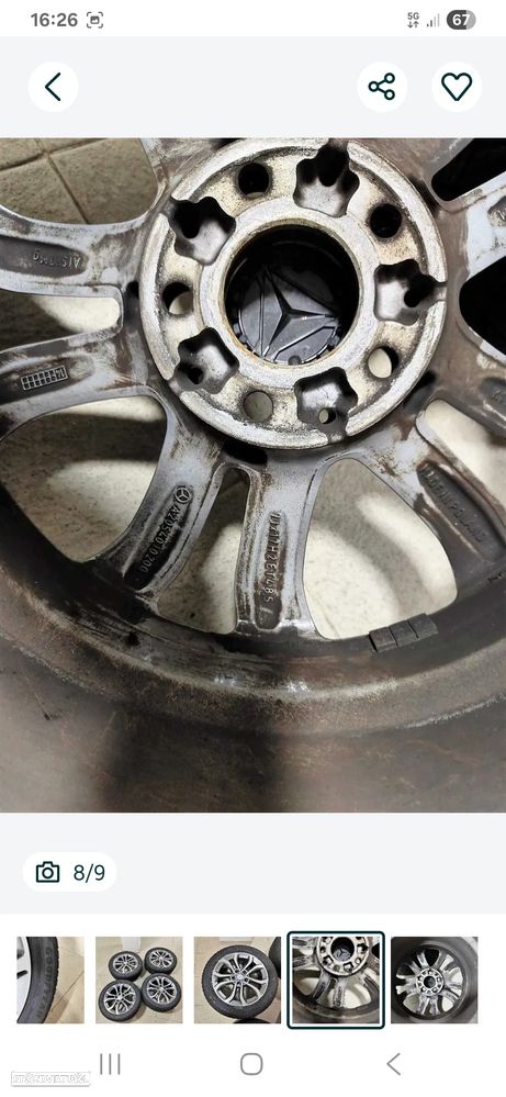Jantes mercedes originais 17 - 5