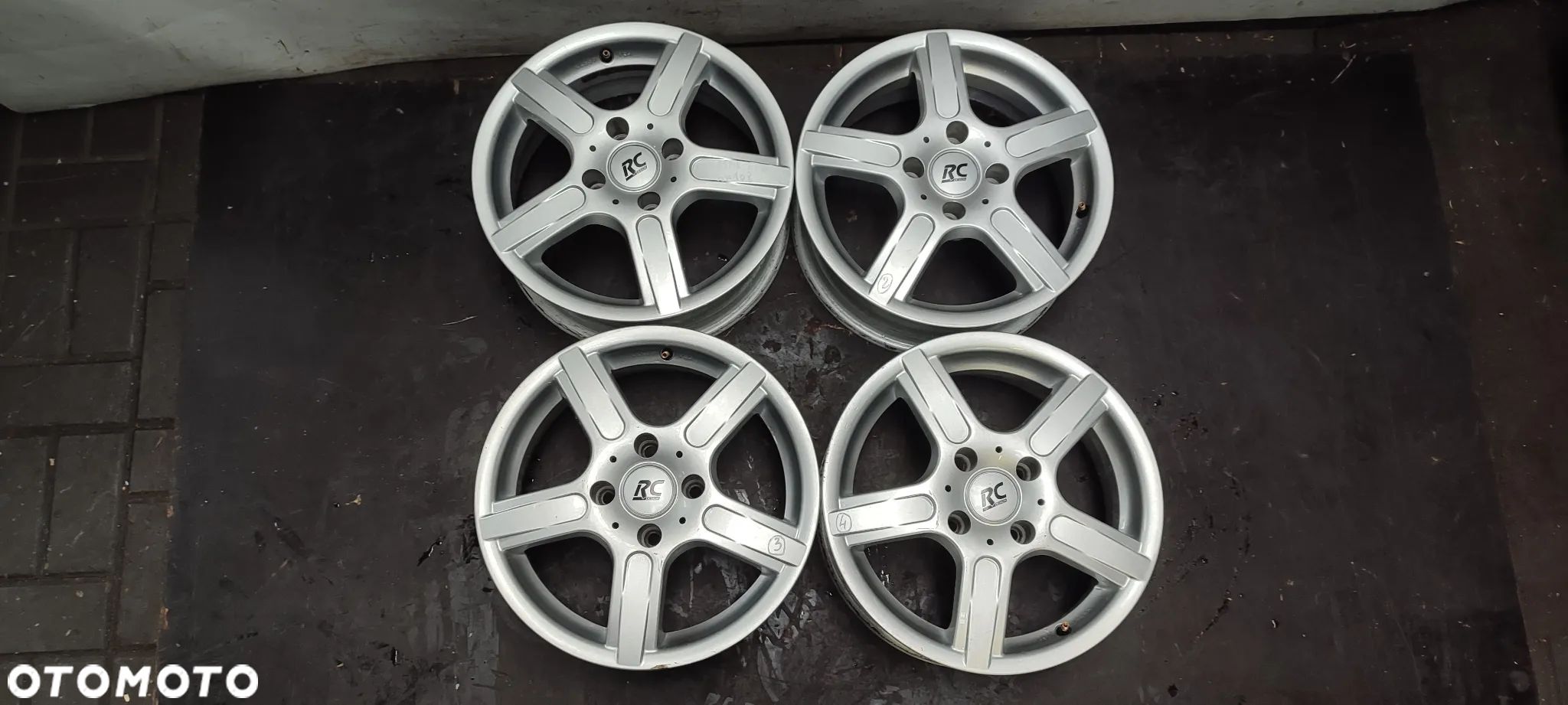 FELGI ALUMINIOWE 4x108 6Jx15 CALI ET 25 PEUGEOT / CITROEN RC DESINGER KOMPLET 4 SZTUKI - 1