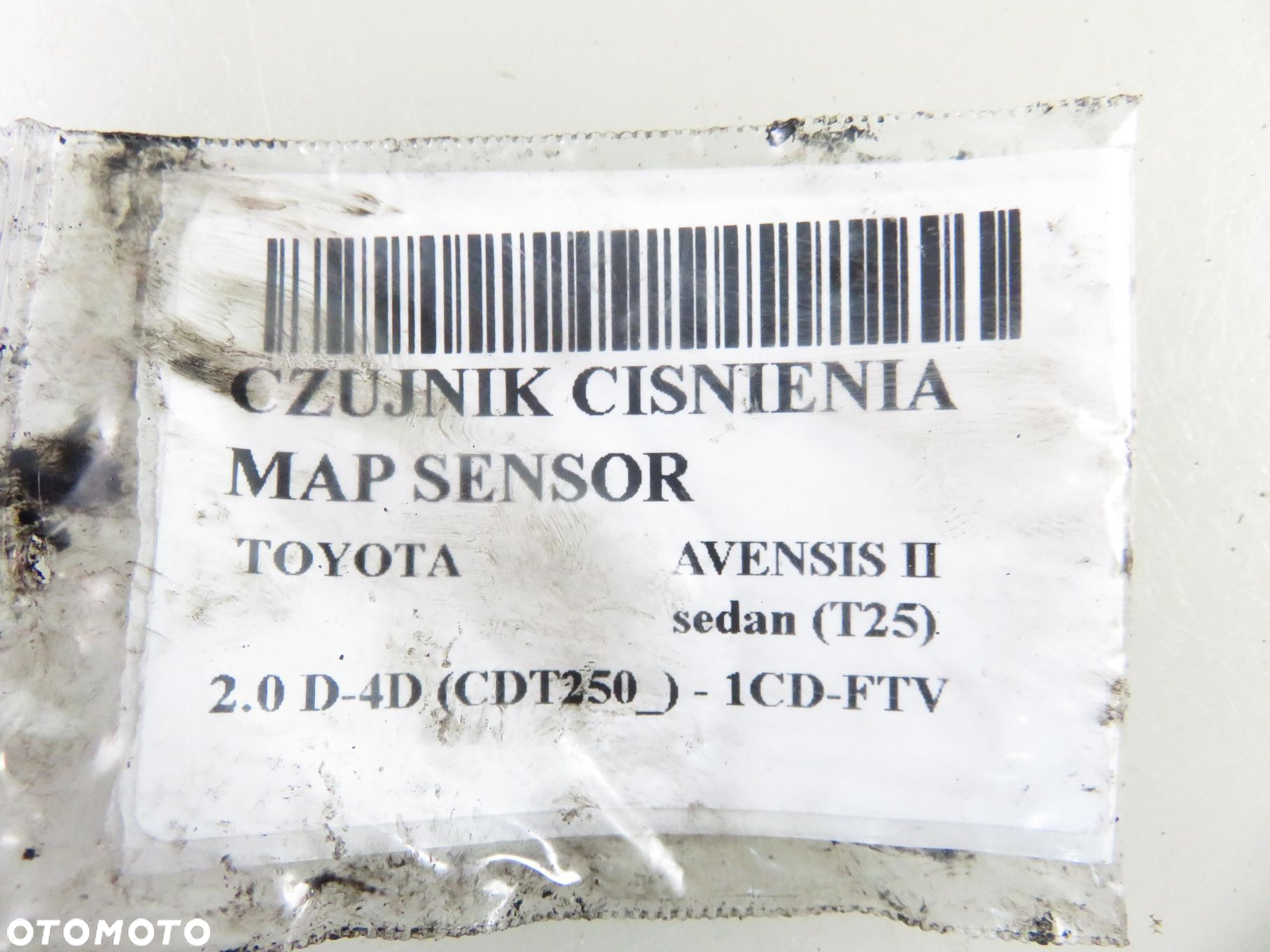 MAP SENSOR TOYOTA AVENSIS II (T25) 2.0 D-CAT 8942120210 0798005130 - 3
