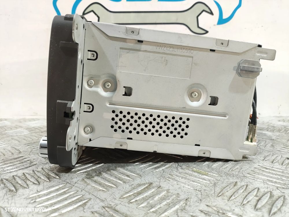 DISPLAY RADIO AUTORADIO ORIGINAL VW VOLKSWAGEN TOURAN 2 II MK2 8T3 3C8035195F MULTIFUNÇÕES LEITOR CD DVD GPS - 4