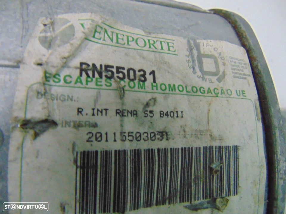 Renault super 5 panela de escape - 5