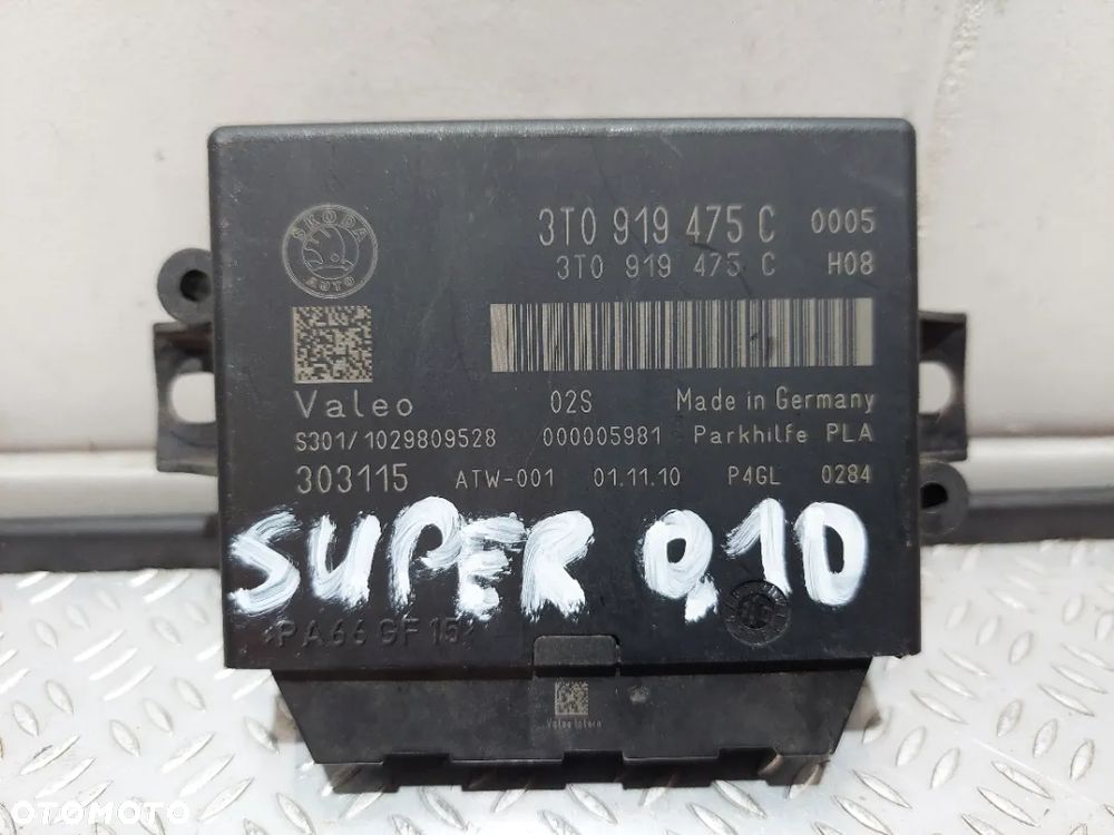 MODUŁ PARKOWANIA PDC SKODA NR 3T0919475